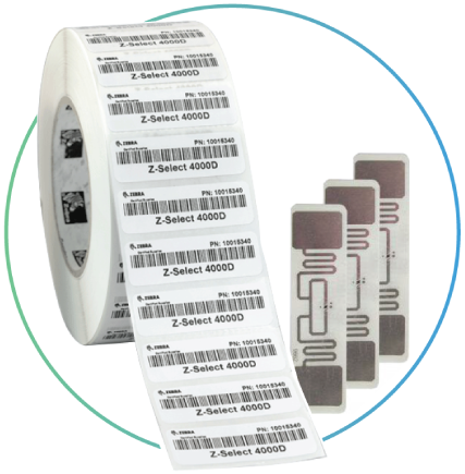 Barcode Labels available with this Inventory System